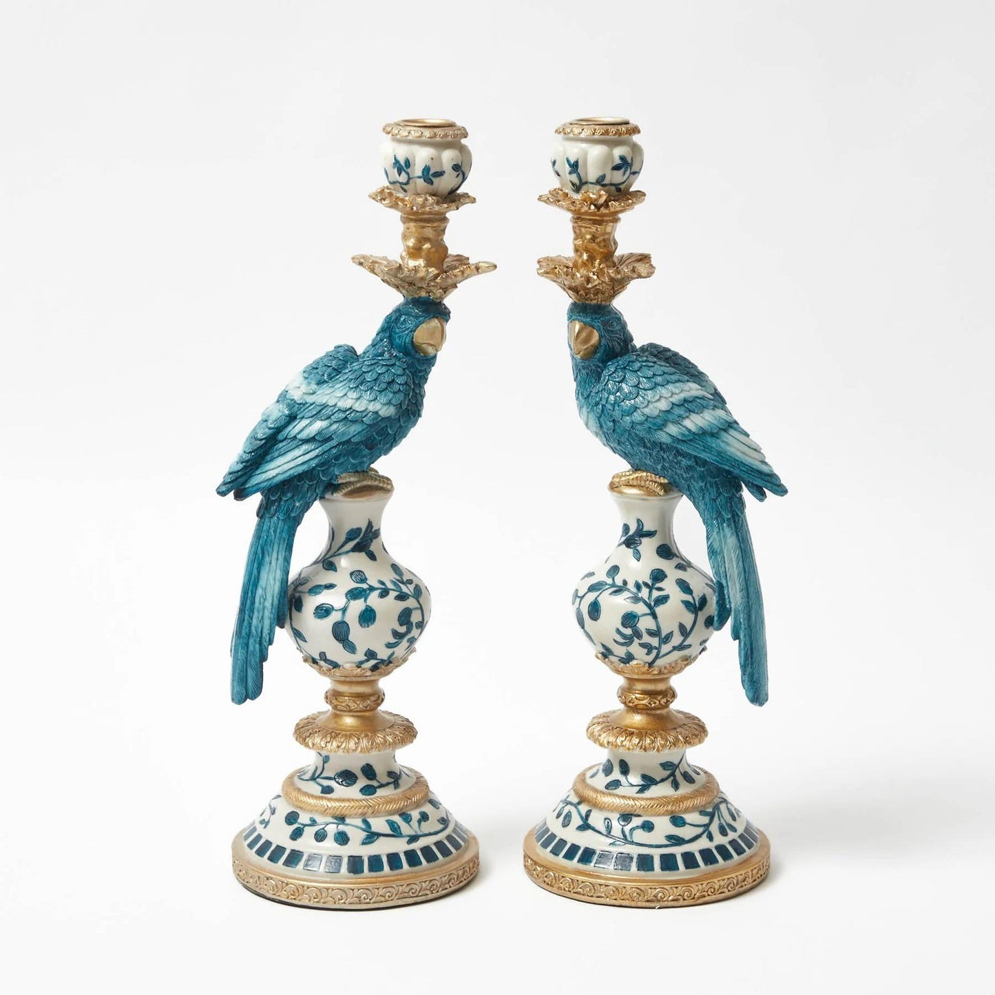 Kandelaar - Dutch Blue Parrot ↑ 40 cm - Links