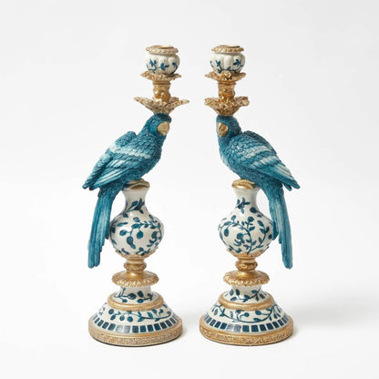 Kandelaar - Dutch Blue Parrot ↑ 40 cm - Links