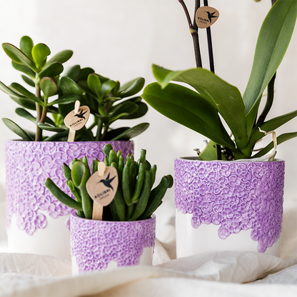 Kolibri Home | Bloom sierpot - Lila - Ø6cm